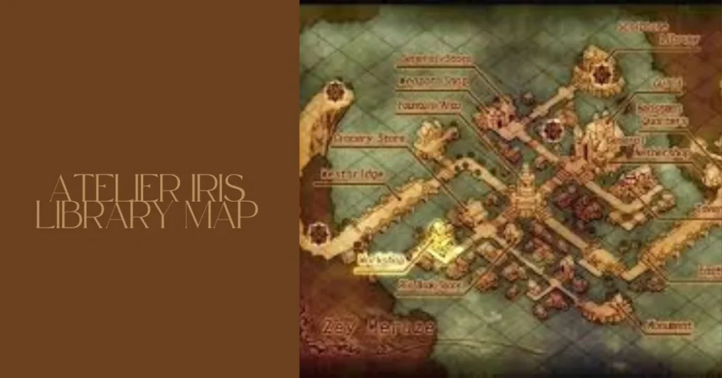 atelier iris library map