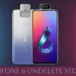 zenfone 6 undelete videos